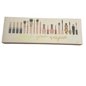 Canvas of Leopard Print Makeup Brush Set - Pink and Black